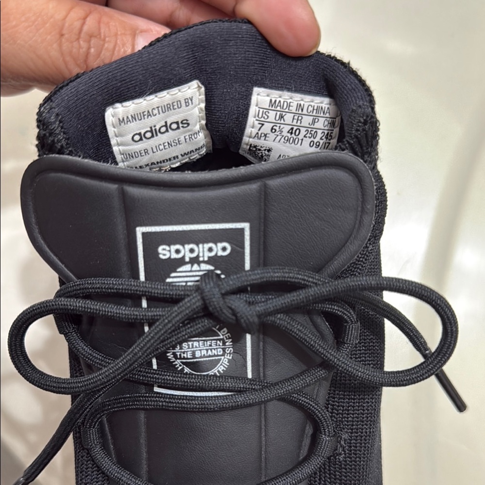 Adidas Black High-Top Sneakers - Picture 3 of 4